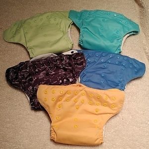 Bum Genius all in one cloth diaper set (5)